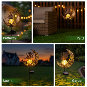 MEBRUDY garden decor solar light as a thoughtful gift for gardeners