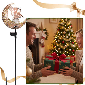 MEBRUDY night-sky fairy garden light creates tranquil backyard ambiance