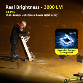 MechaniLite LED magnetic light bar with 360° mount enables hands-free work