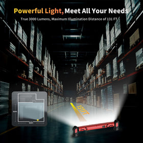 MechaniLite three-in-one light for work and camping scenarios
