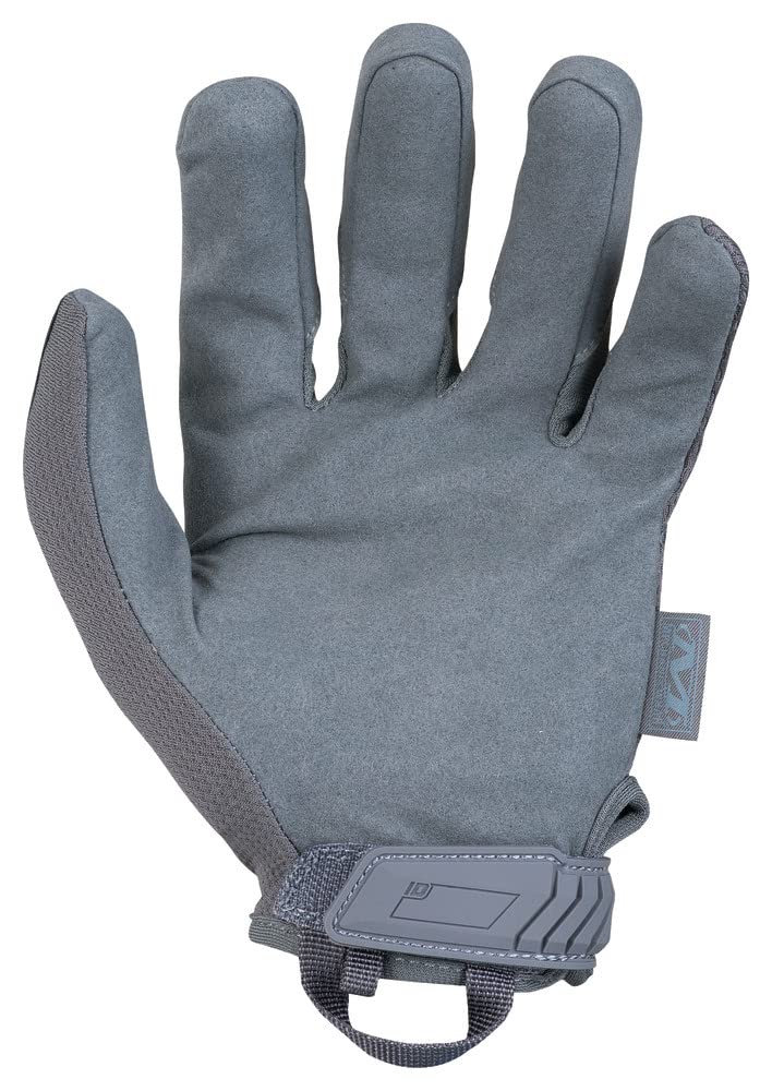 Mechanix Wear AX-Suede high-dexterity leather supports flexible grip.