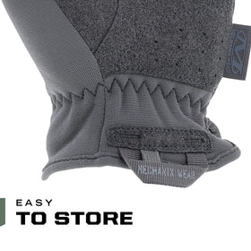 Mechanix Wear FastFit uses 0-6mm synthetic leather for durability.