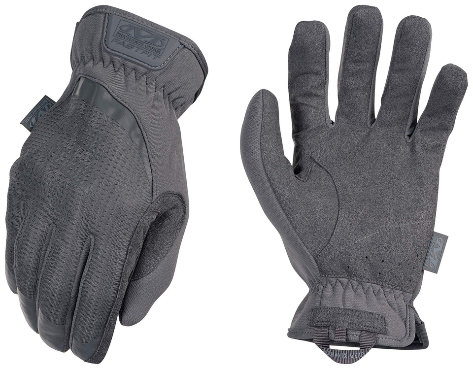 Mechanix Wear FastFit gloves with elastic cuff provide quick on/off protection for field work.