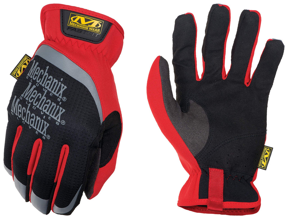 Mechanix Wear FastFit glove palm detail, offering a secure grip and touchscreen compatibility.