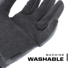 Mechanix Wear FastFit elastic cuff enables quick on/off during action.