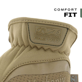 Mechanix Wear FastFit ripstop-fingers provide abrasion resistance for rugged work.