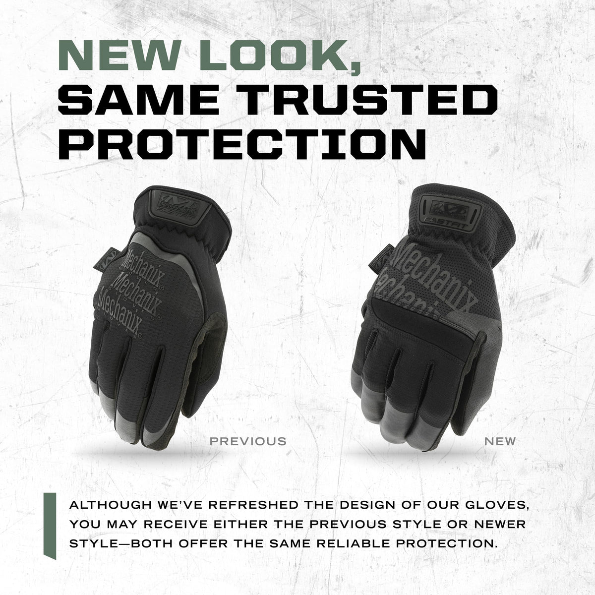 Mechanix Wear FastFit Tactical Gloves featuring neoprene knuckle panel for impact protection