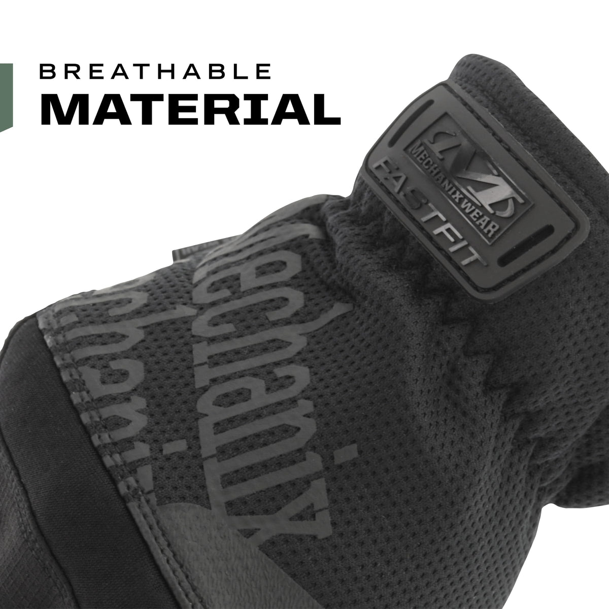 Mechanix Wear FastFit Tactical Gloves showcasing single-seam cuff design