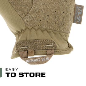 Mechanix Wear FastFit vented-palm-pad improves airflow and comfort on long wear.