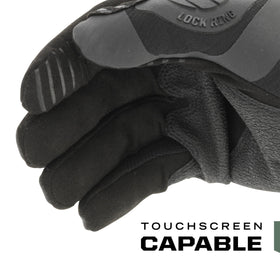 Fingertip reinforcement on M-Pact Covert gloves enhances wear resistance