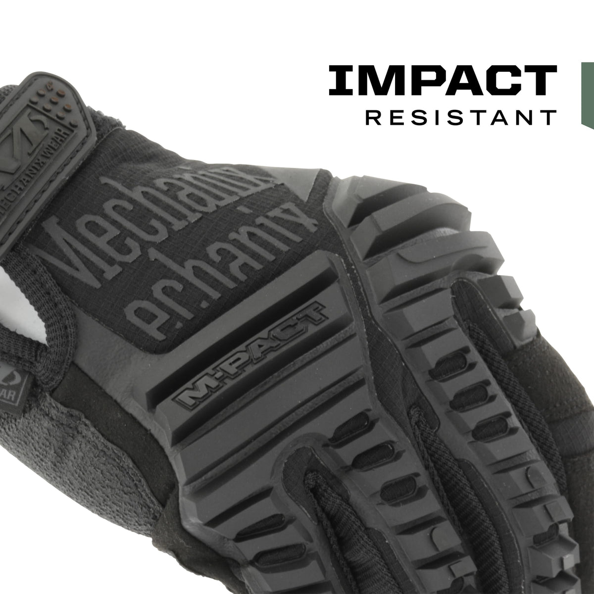 Back of hand features TrekDry breathability on M-Pact Covert gloves