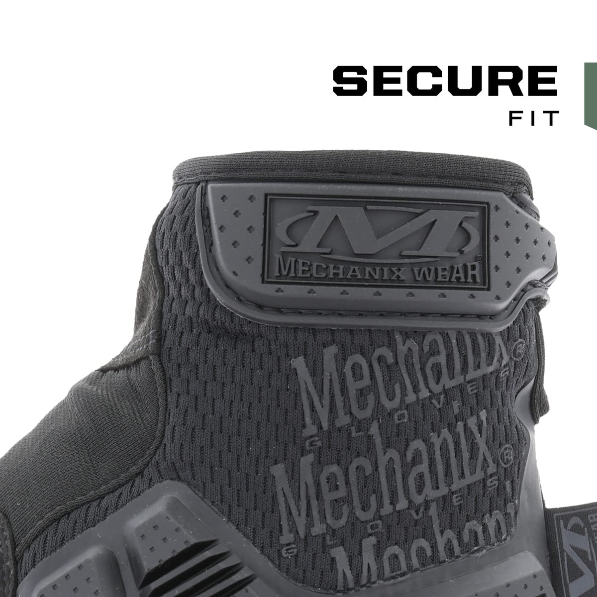 Secure TPR wrist closure and nylon loops for storage.