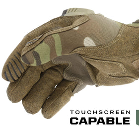 Mechanix M-Pact with D3O palm padding absorbs shocks during heavy tasks