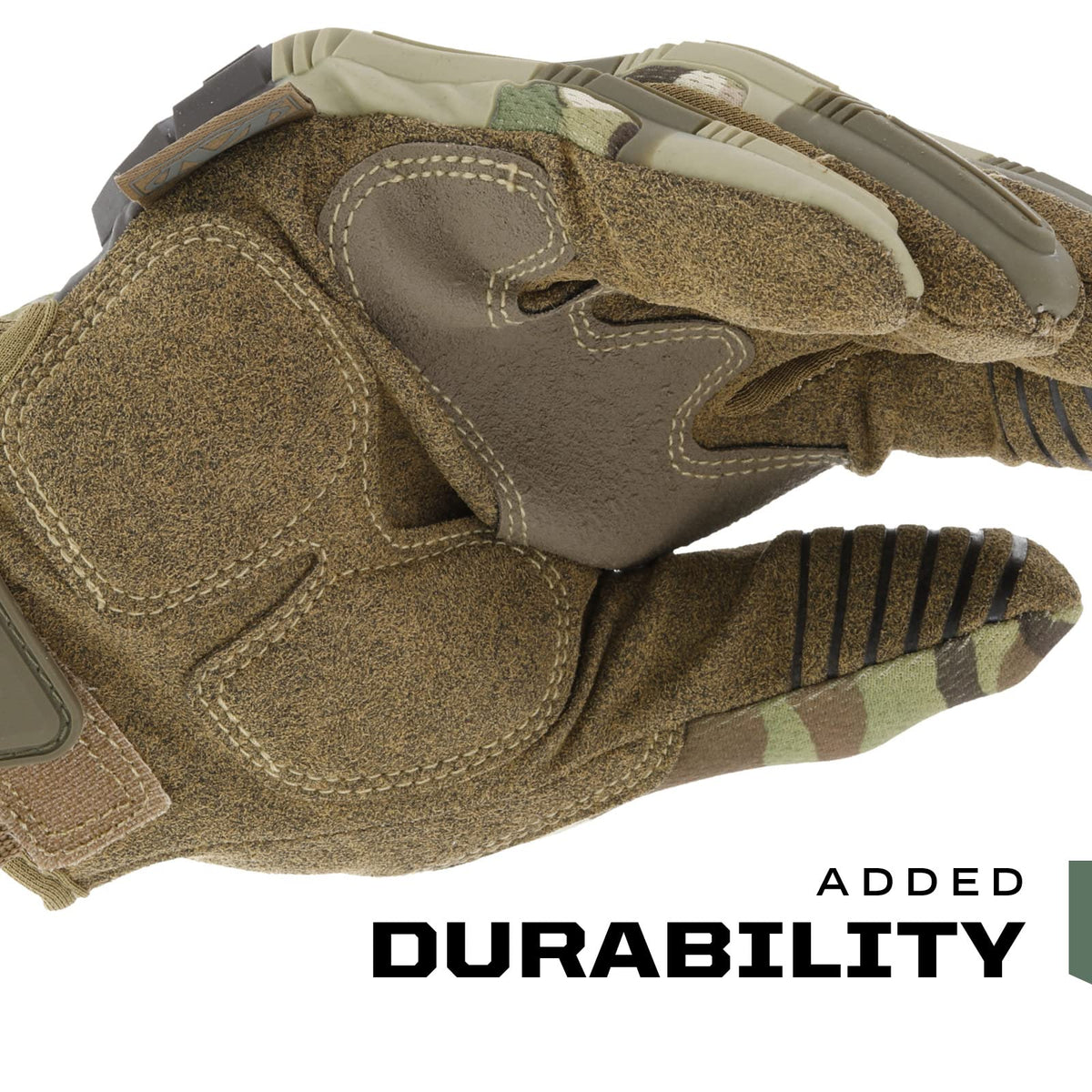 Mechanix M-Pact secure wrist closure prevents slip and dirt ingress