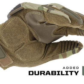 Mechanix M-Pact secure wrist closure prevents slip and dirt ingress
