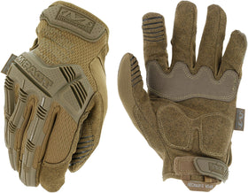 Mechanix Wear M-Pact knuckle guard close-up showing rugged protection for demanding tasks