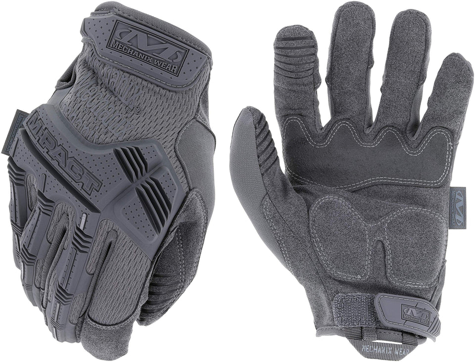 Mechanix Wear M-Pact gloves showing knuckle guard for rugged protection