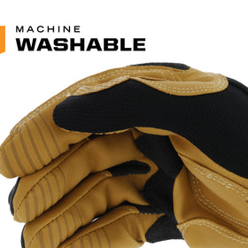 Mechanix Wear Material4X M-Pact gloves with breathable TrekDry material in use.