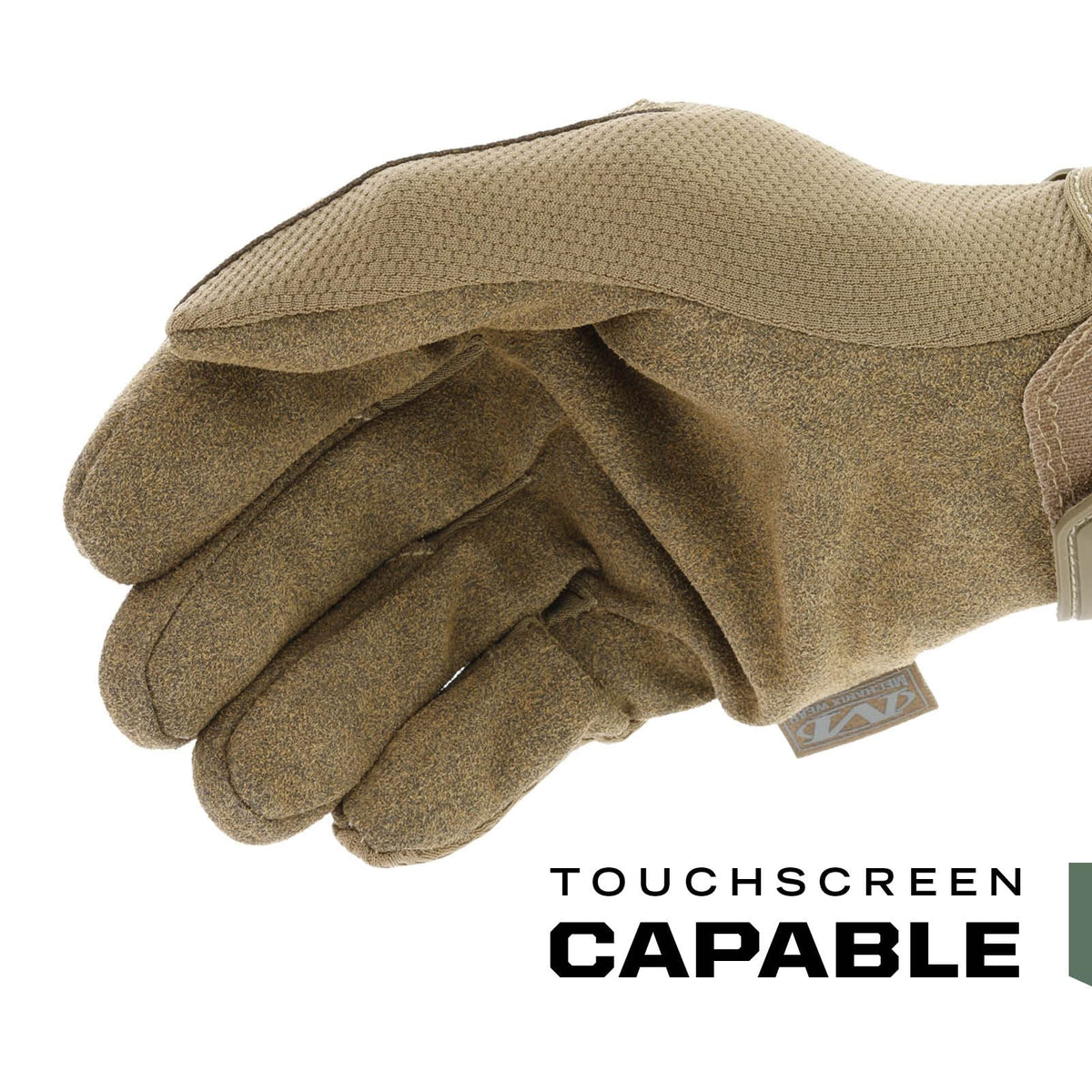 Mechanix Wear Original Glove backmesh vented design enhances heat dissipation