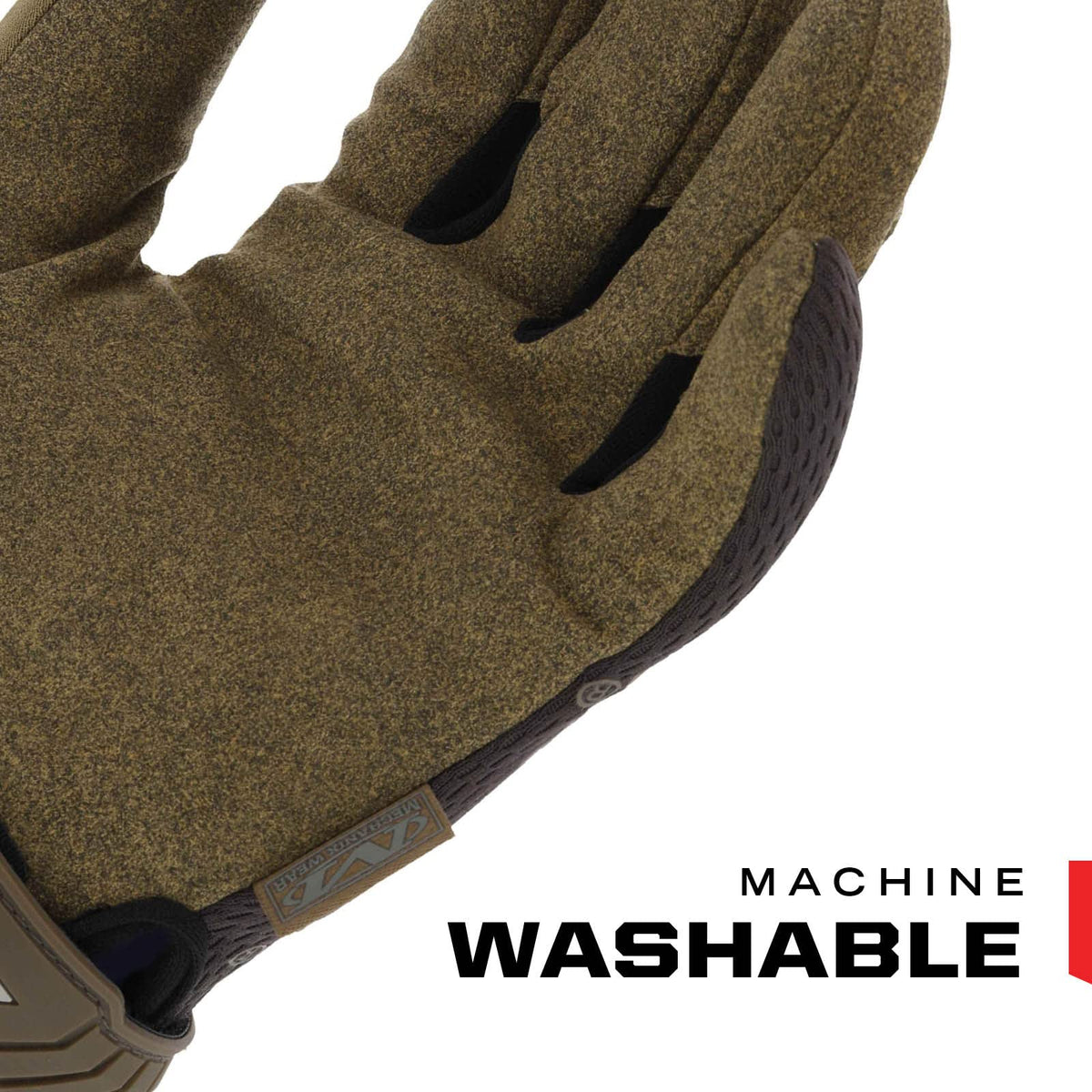 Mechanix Wear Original Glove machine washable for easy long-term care.