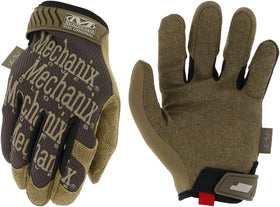 Mechanix Wear Original Glove palm grip demonstrates secure grip for heavy tasks.