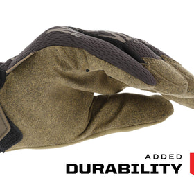 Mechanix Wear Original Glove reinforced thumb and index boost durability.