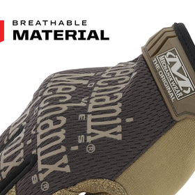 Mechanix Wear Original Glove wrist closure delivers secure fit on busy days.