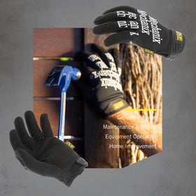 Mechanix Wear Original Gloves palm detail highlighting touchscreen-capable surface