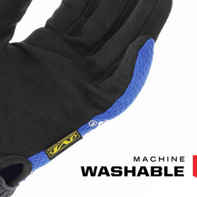 Mechanix Wear Original gloves secure-fit strap and hook-and-loop guard against dirt.