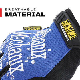 Mechanix Wear Original gloves closed wrist with tapered TPR closure for secure fit.