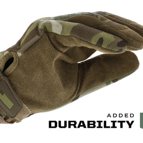 Mechanix Wear Original Tactical Glove back mesh for abrasion resistance