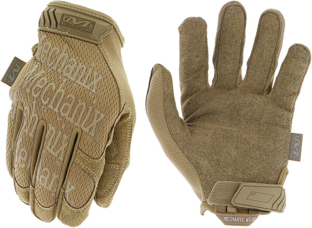 Mechanix Wear Original Tactical Glove back mesh enhances breathability for hot job sites