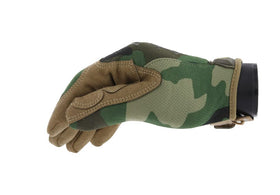 Mechanix Wear Original Woodland Camo gloves zero eight mm palm for abrasion protection and grip