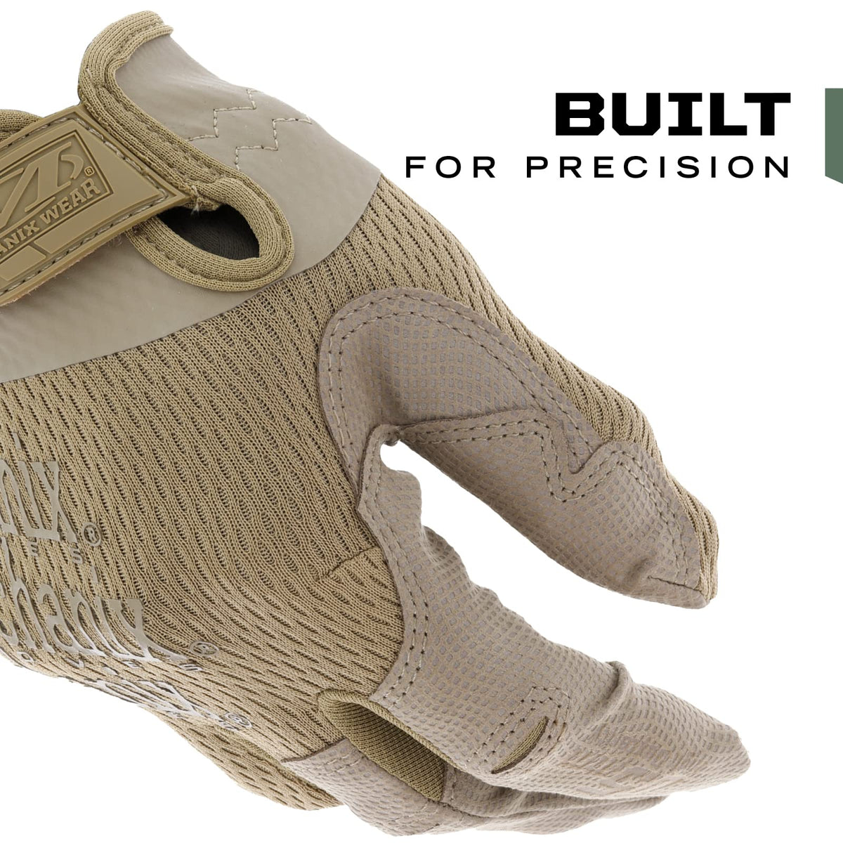Mechanix Wear Tactical Specialty anatomical fit follows your hand for natural movement.