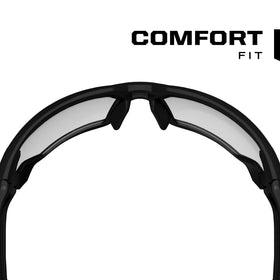 Mechanix Wear Type-X adjustable nose pads ensure a secure, comfortable fit.