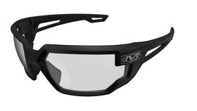 Mechanix Wear Type-X clear lens safety glasses for all-day work visibility.