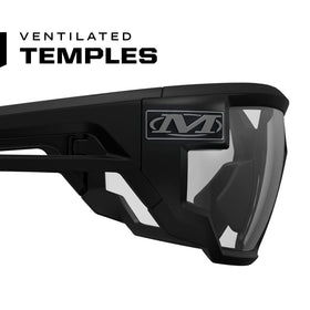 Mechanix Wear Type-X polycarbonate full frame combines durability with lightweight protection.