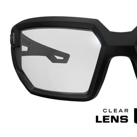 Mechanix Wear Type-X scratch-resistant lenses protect vision during grinding and cutting.