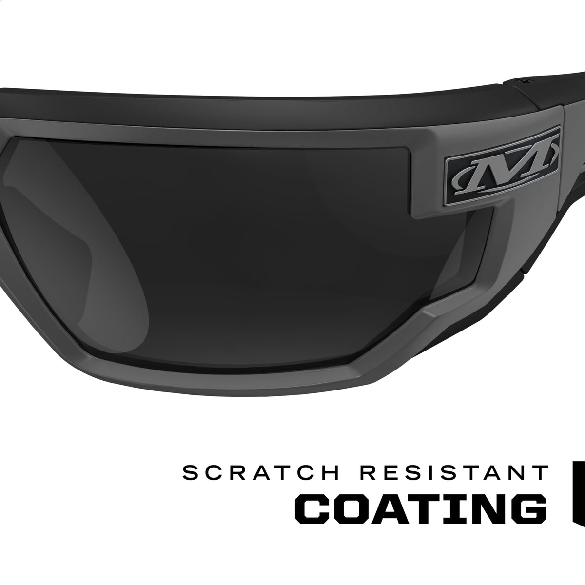 Mechanix Wear Vision Type-X secure fit with ventilated temples keeps you cool and comfortable.