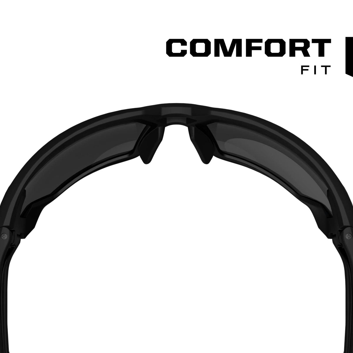 Mechanix Wear Vision Type-X ventilated temples promote cooling during wear.