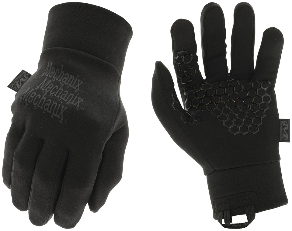 Mechanix Wear ColdWork base layer gloves with softshell microfleece for warmth and dexterity