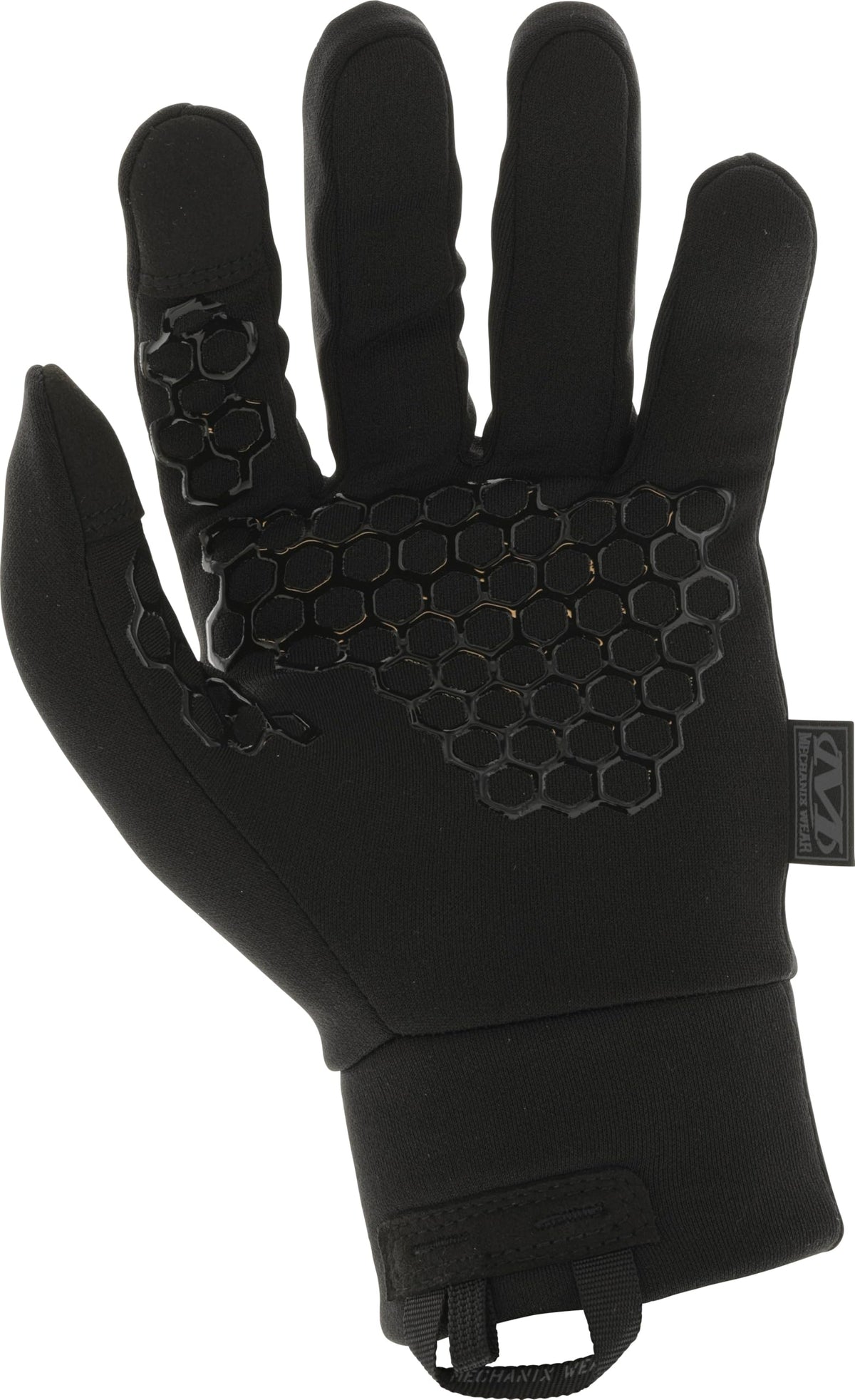 Mechanix Wear ColdWork gloves with touchscreen patches on thumb and index for device use