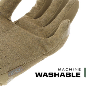 Machine washable Mechanix Wear FastFit design supports long-term performance.