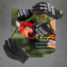 Mechanix Wear Original Gloves thumb saddle welded lock ring detail for durable grip
