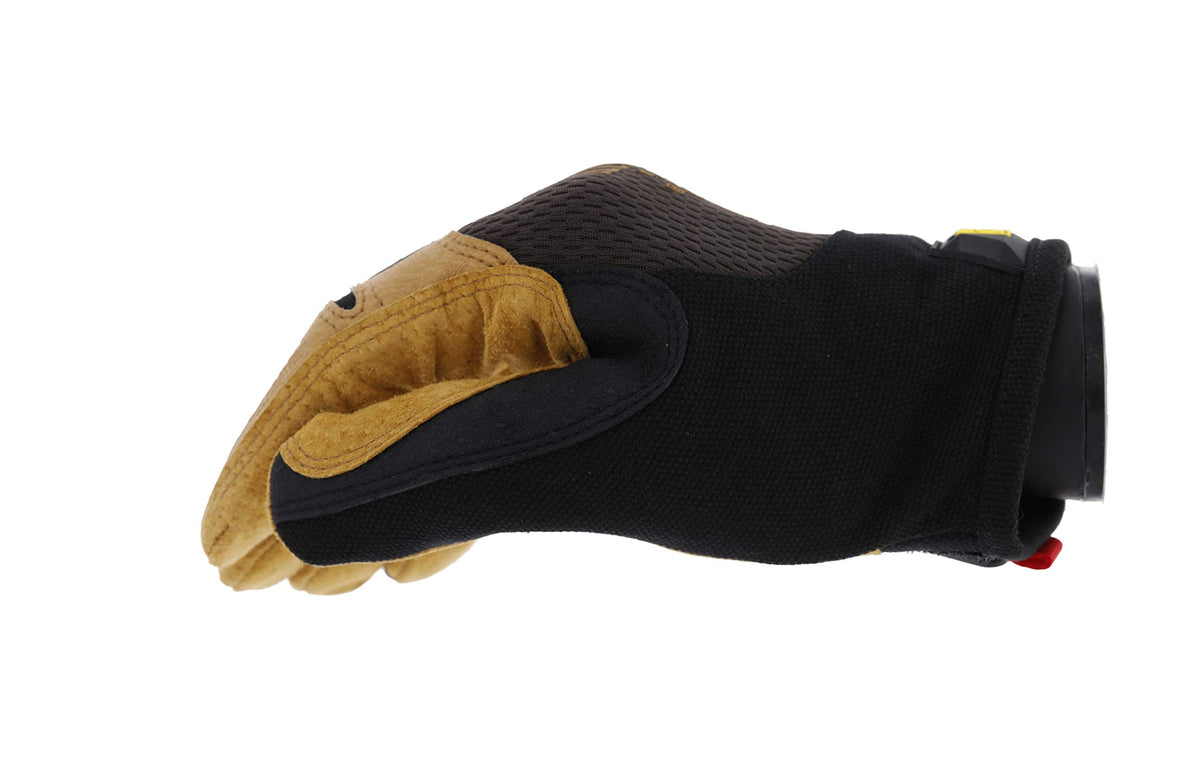 Mechanix Wear Original Leather Gloves flexible wrist closure for secure all-day wear
