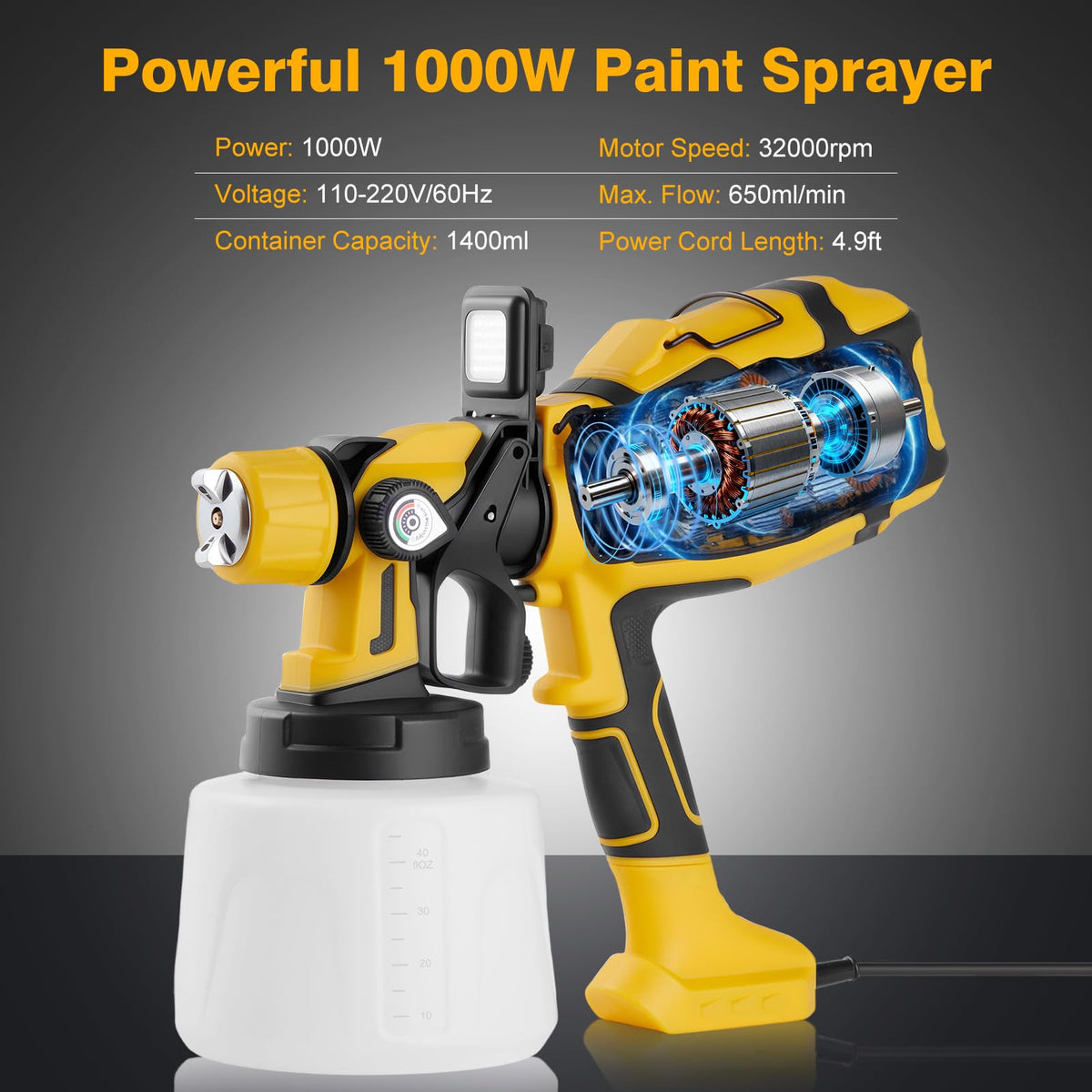 Mechloom 1000W 1.0mm brass nozzle close-up for precise edge work