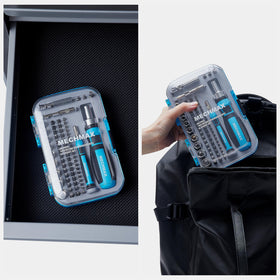 MECHMAX ergonomic anti-slip handle improves torque in tight spaces.