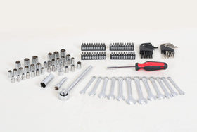 MECHMAX socket set with 1/4 and 3/8 inch drives for versatile repairs