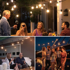 Meconard 100-lumen warm light for inviting evenings