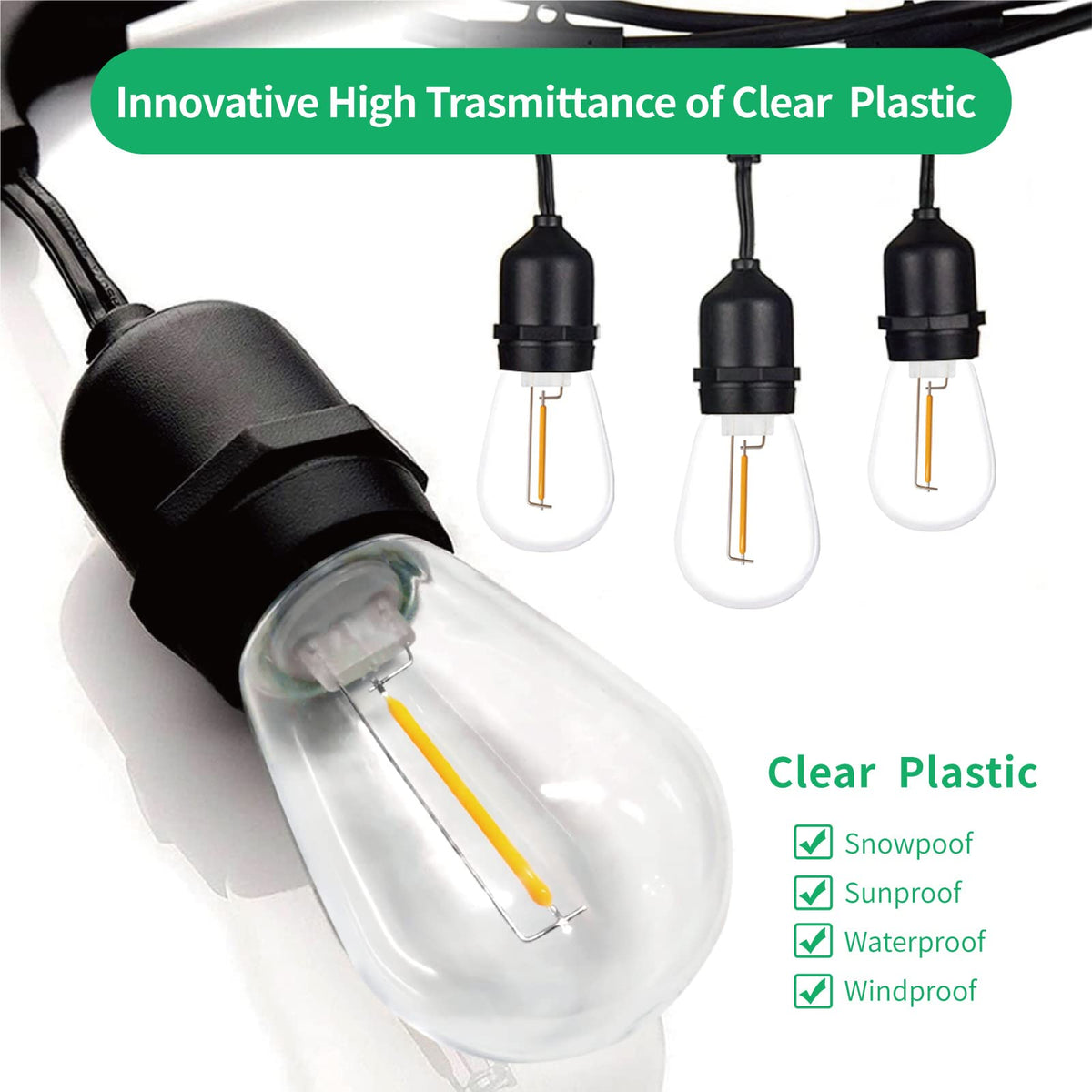 Meconard energy-efficient 1W bulb with 100 lumen output
